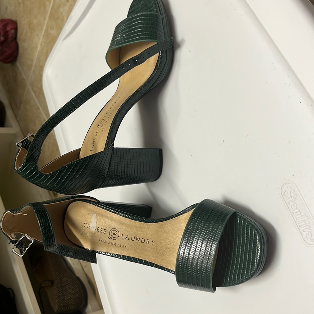 Chinese laundry block heel